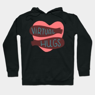 Virtual Hugs - Bright tattoos Hoodie